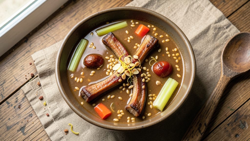 Beef Barley Soup Recipe With Soup Bones: Deep Umami Richness From Bone Broth