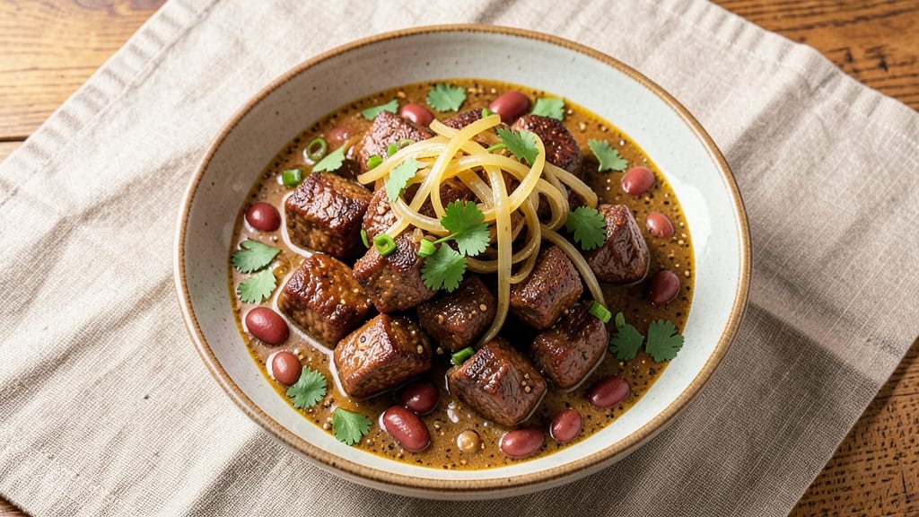 Beef and Bean Curry Recipe: Spiced Tomato Base With Tender Beef and Hearty Beans