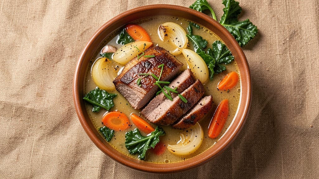 Beef and Kale Soup Recipe: Hearty Winter Warmth With Earthy Depth