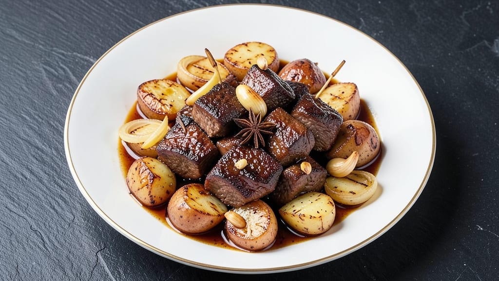 Beef and Potato Chinese Recipe: Wok-Searred Umami Crunch With Star Anise Heat