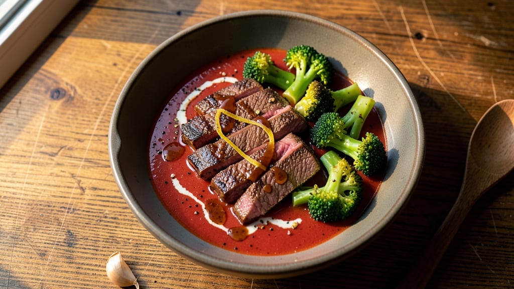 Beef and Broccoli Recipe with Tomato Soup: One-Pan Dinner Featuring Umami-Packed Pairing