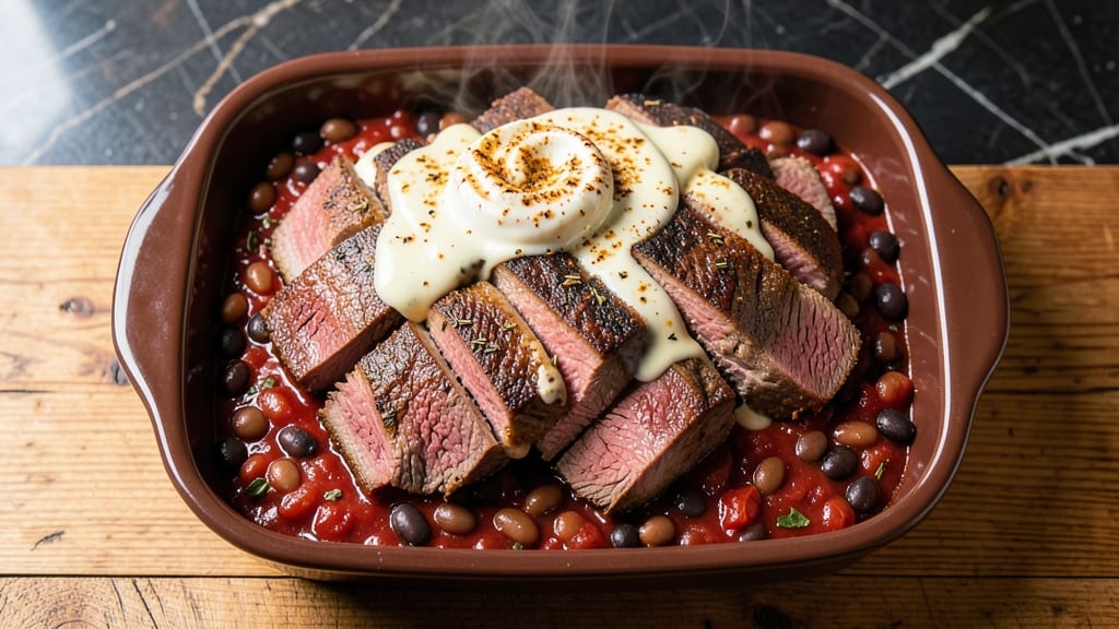 Beef and Bean Casserole Recipe: Crispy Top, Hearty Layers in One Pot