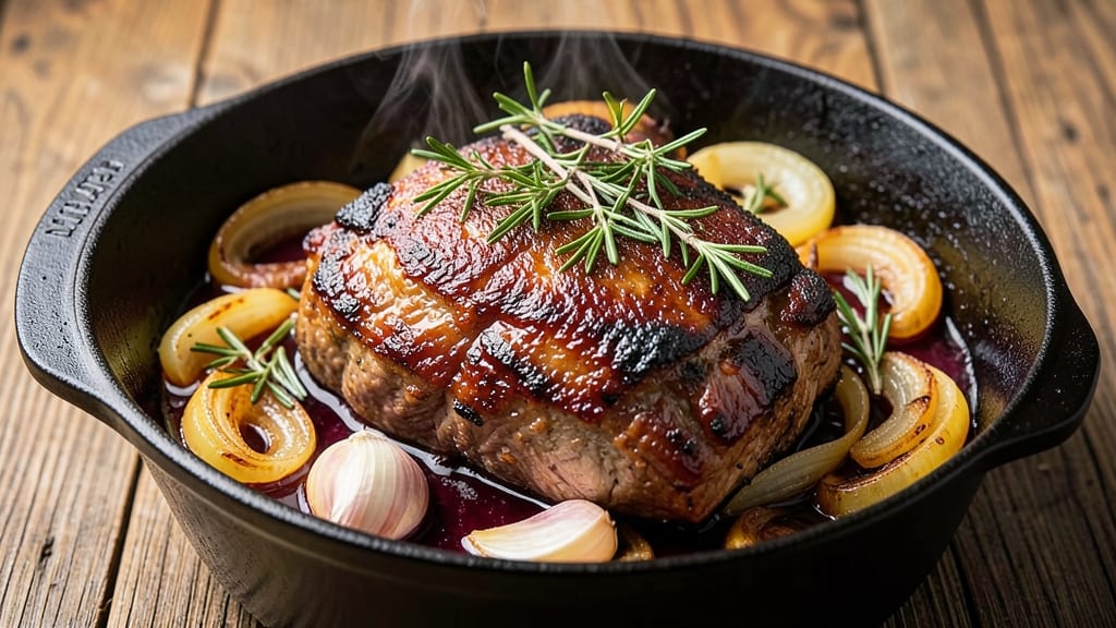 Beef Bake Recipe: Slow-Braised Beef with Caramelized Onions and Herbs