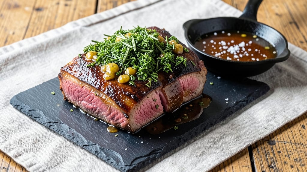 Angus Beef Tip Roast Recipe: Herb-Crusted Roast with Juicy Pink Center