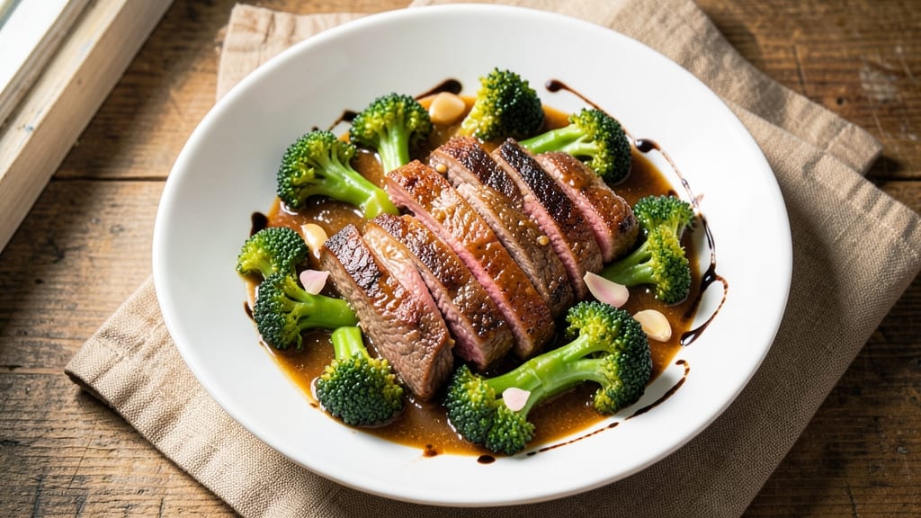 Beef and Broccoli in Garlic Sauce Recipe: Wok-Fried Crunch and Umami Depth