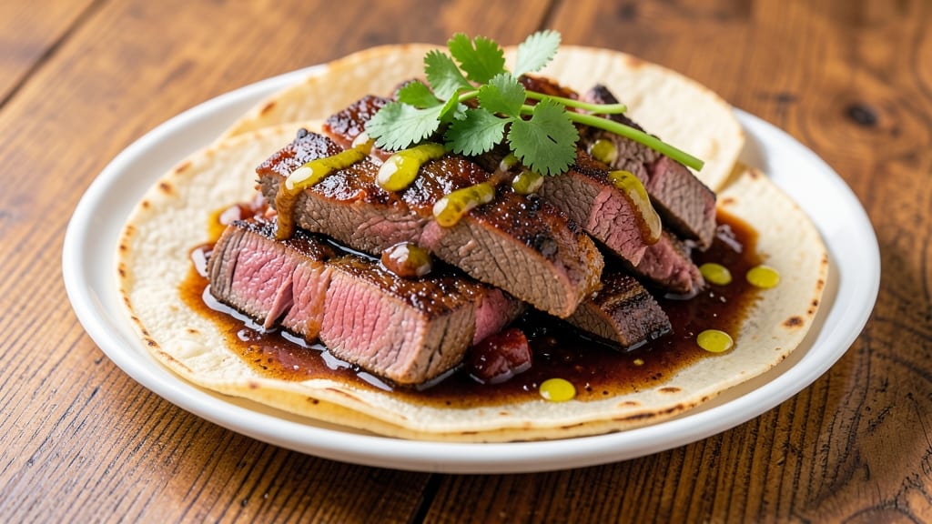 Beef Bar Recipe: Slow-Braised Beef Bites With Smoky Tortilla Crowns