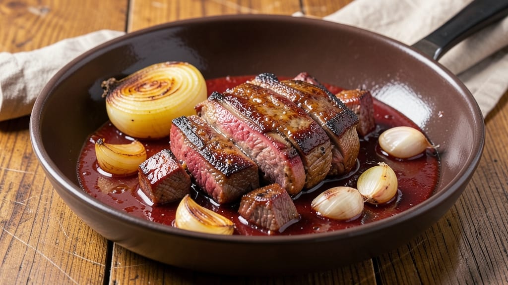 Beef and Red Wine Sauce Recipe: Deep Simmered Umami Bomb With Velvety Texture