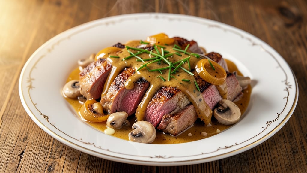 Banquet Salisbury Steak Beef Stroganoff Recipe: One-Pan Creamy Mushroom Magic