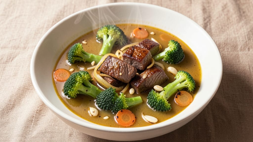 Beef and Broccoli Lipton Soup Recipe: Umami-Packed One-Pot Velvety Richness