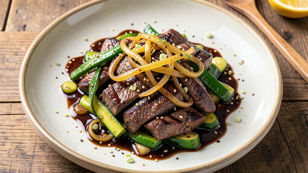 Beef and Zucchini Stir Fry Recipe: Quick One-Pan Protein and Veggie Harmony