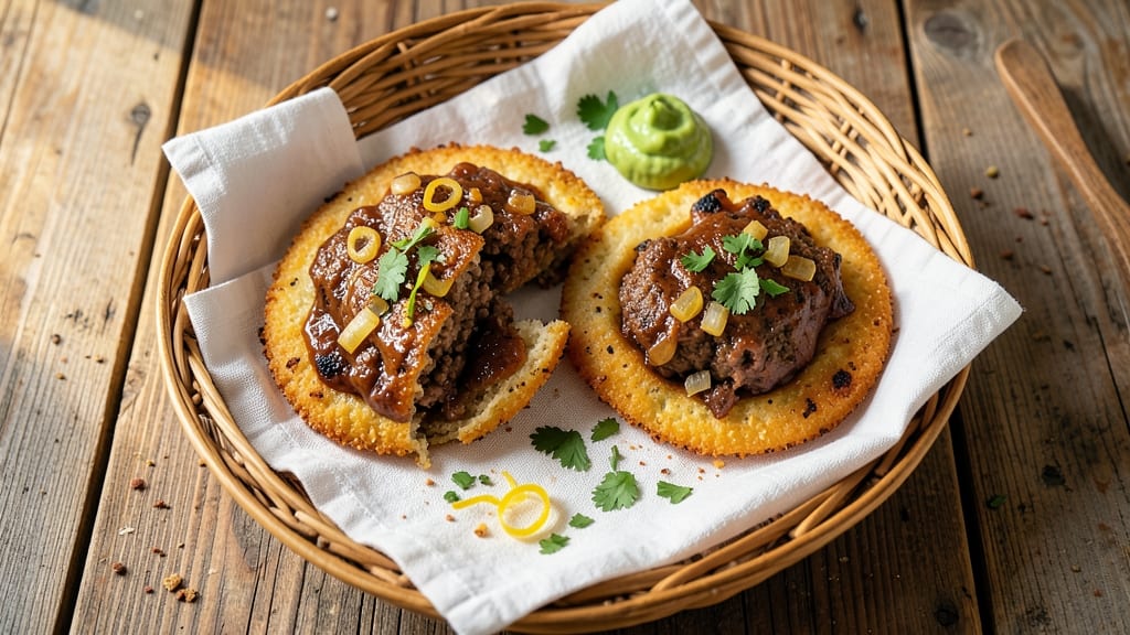Beef Arepas Recipe: Crispy Tortilla Crowns Stuffed With Smoky Cheese Rivers