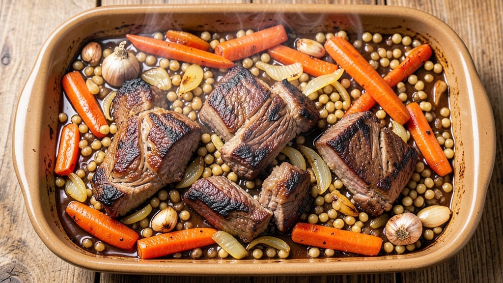Beef and Barley Casserole Recipe: Savory Beef and Hearty Barley Simmered to Richness