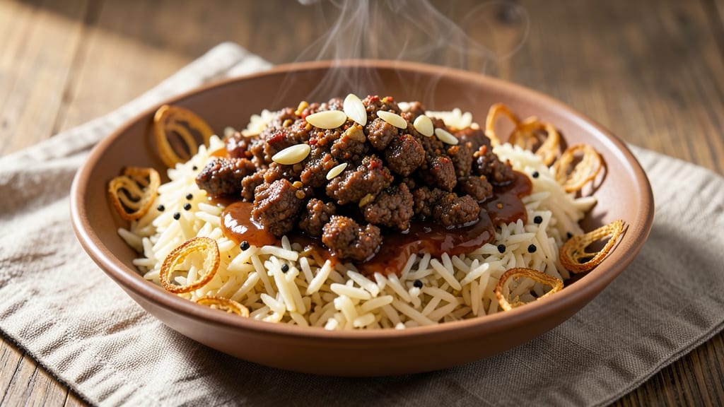 Basmati Rice and Ground Beef Recipe: Fragrant Spice-Infused One-Pot Meal