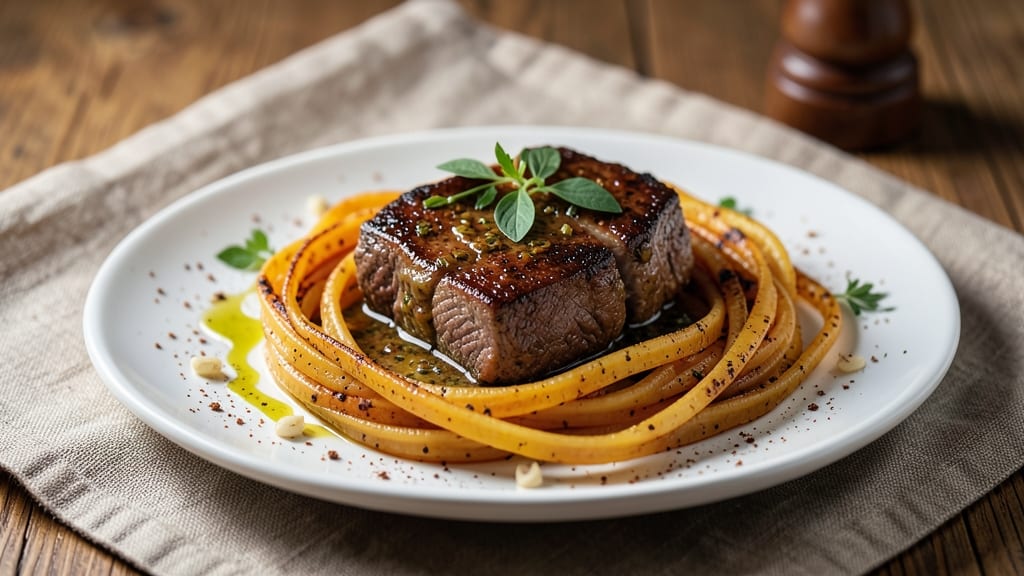 Beef and Spaghetti Squash Recipe: Spiralized Pasta Substitute With Hearty Meat