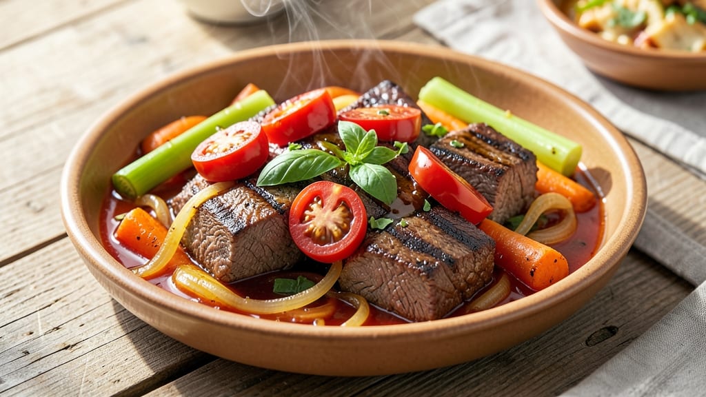 Beef and Tomato Slow Cooker Recipe: Deep-Simmered Umami Bomb in 4 Hours