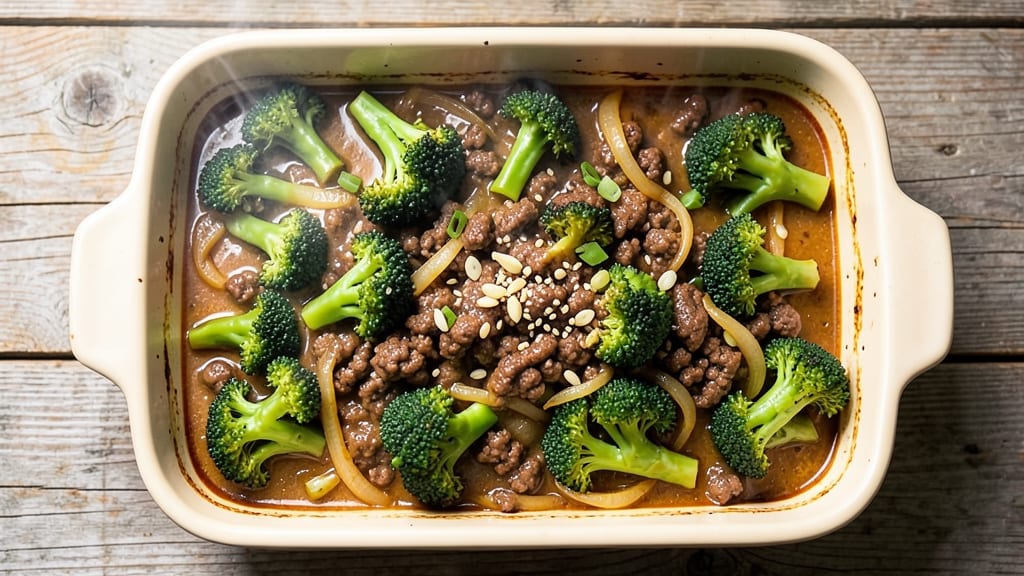 Beef and Broccoli Casserole Recipe: Cheesy Baked Layers With Crispy Top