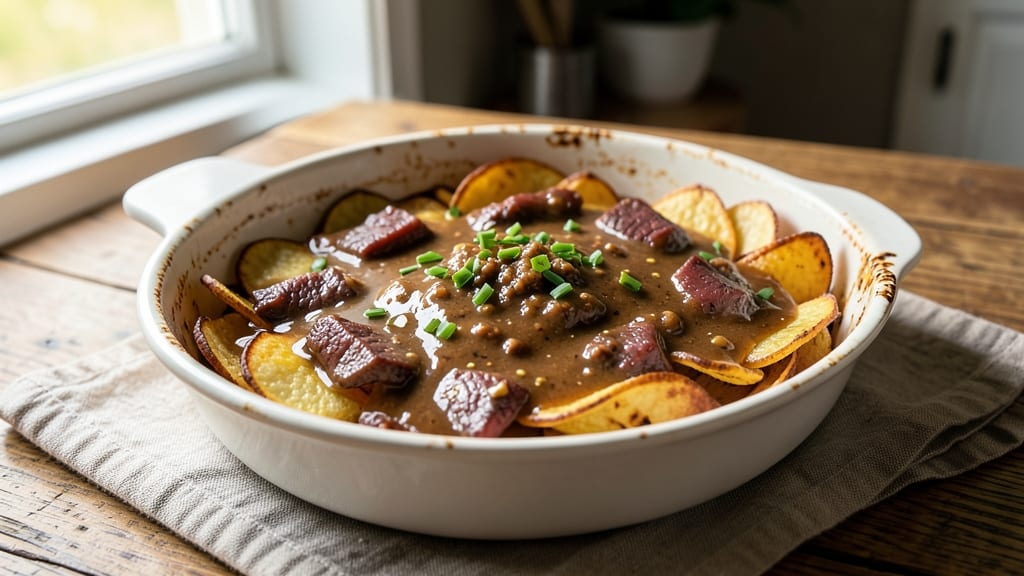 Armour Chipped Beef Gravy Recipe: Slow-Simmered Richness Over Tender Beef Bites