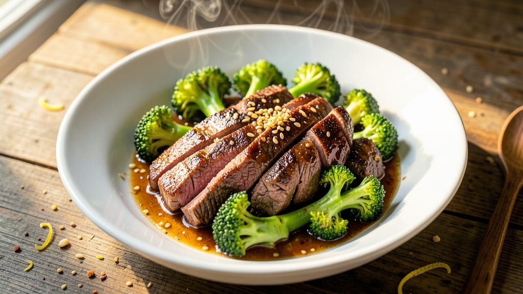 Beef and Broccoli Recipe with London Broil: Wok-Sear Crispy Edges, Silky Sauce Magic