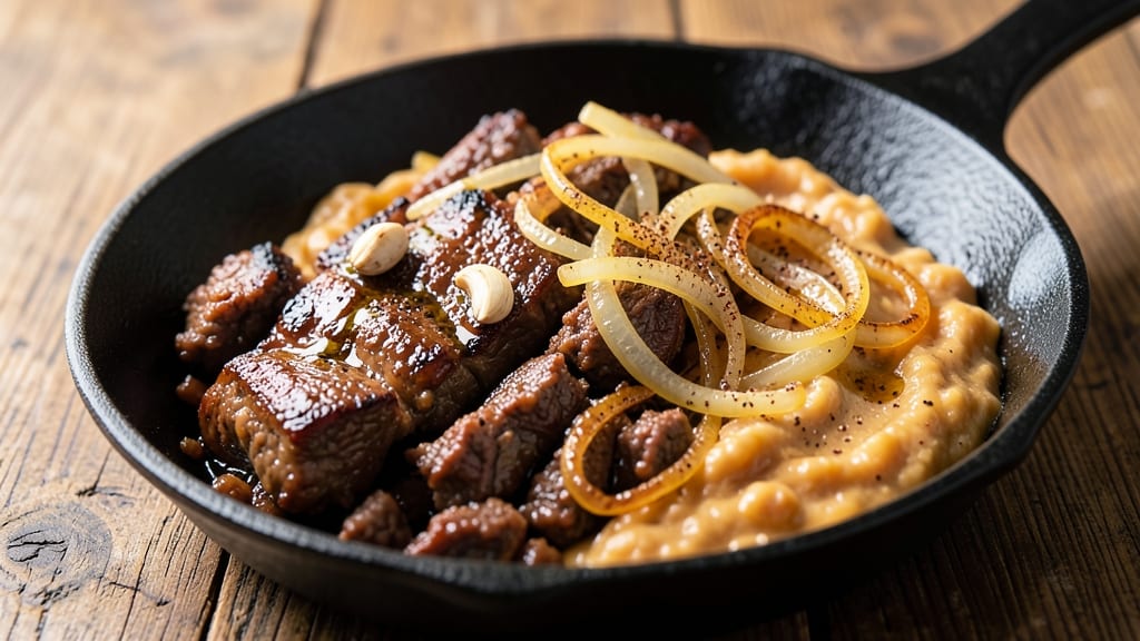 Beef and Refried Bean Taco Filling Recipe: Smoky Cumin and Cheese Rivers in Crispy Tortilla Crowns