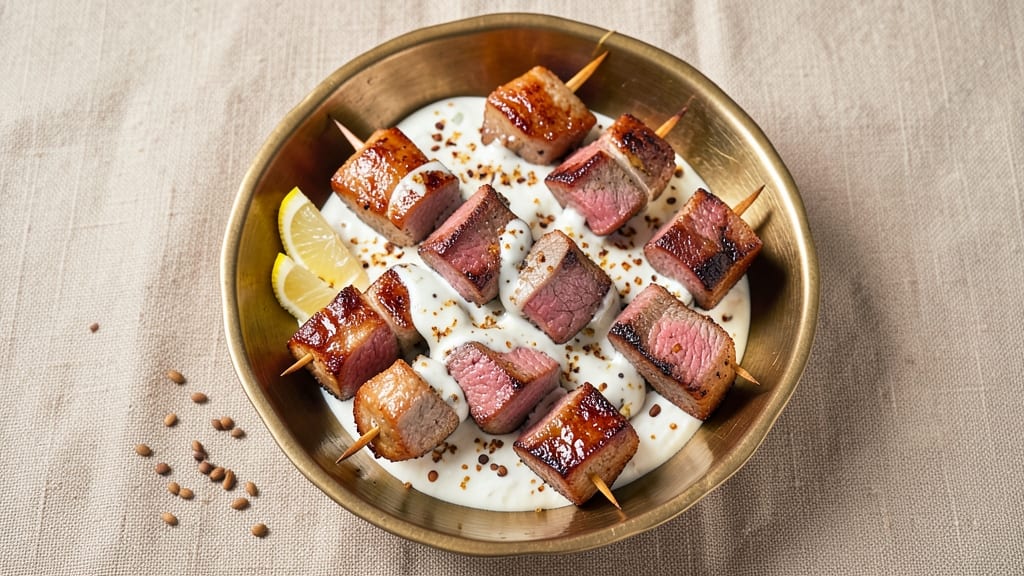Beef and Lamb Kebabs Recipe: Skewered Spice and Char Magic