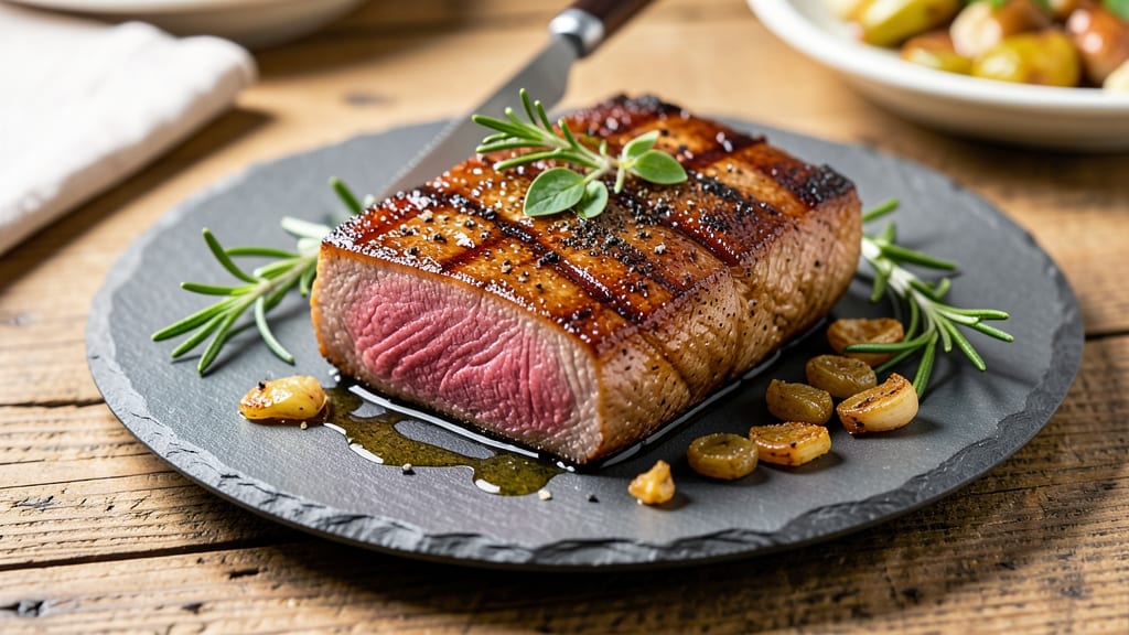 Air Fryer Beef Tenderloin Steak Recipe: Seared Crust Meets Juicy Pink Center