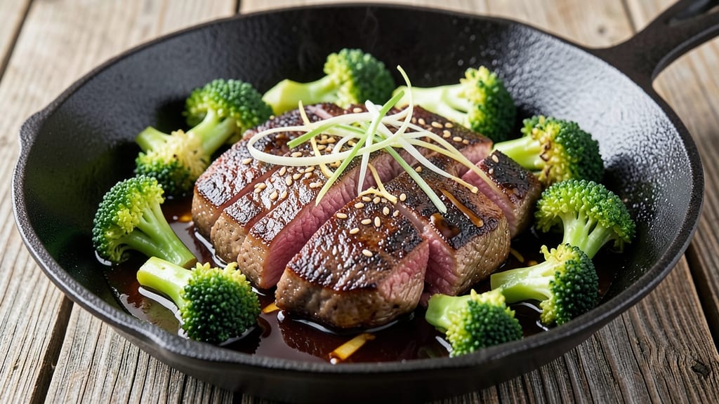Beef and Broccoli Skillet Recipe: One-Pan Stir-Fry With Caramelized Beef Bites