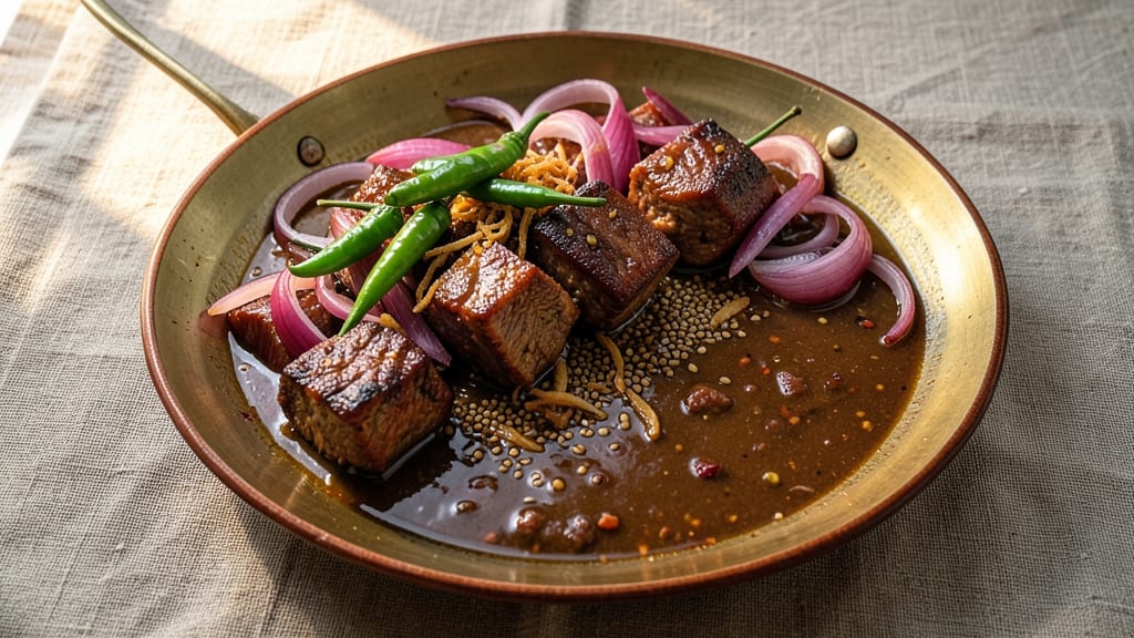 Bangladeshi Beef Bhuna Recipe: Deep-Fried Spice Bomb With Caramelized Onions