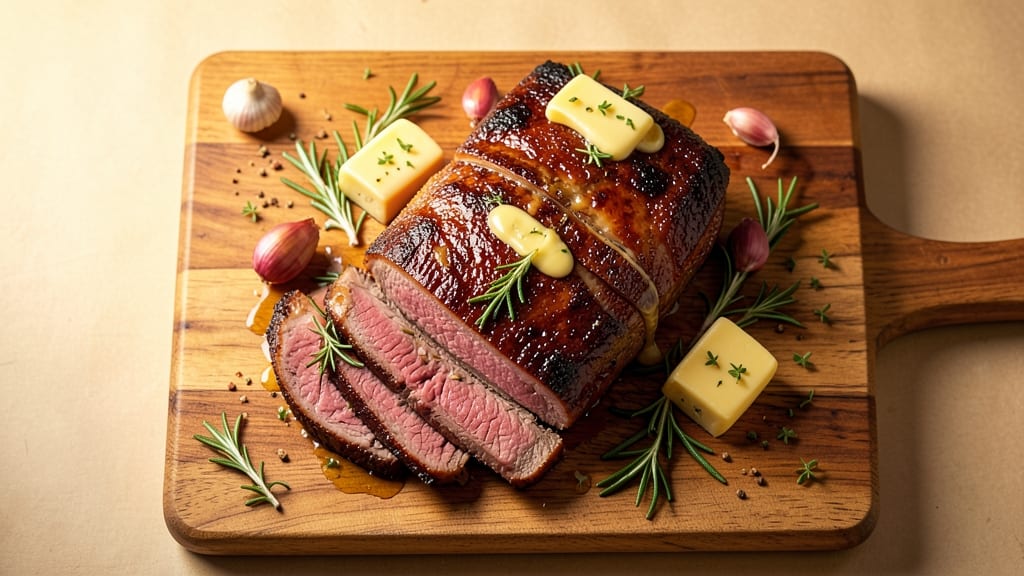 Angus Beef Bottom Round Roast Recipe: Juicy, Caramelized Crust With Herbed Butter Seal