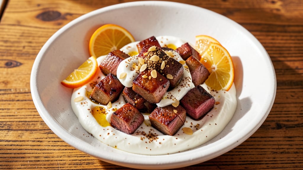 Beef and Greek Yogurt Recipe: Tangy-Marinated Tender Bites