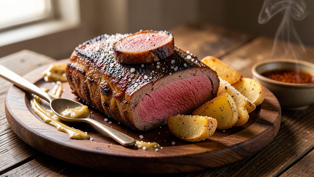 All-American Roast Beef Recipe: Classic Sunday Dinner With Crispy Crust and Juicy Heart