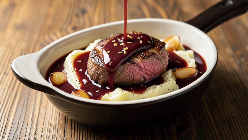 Beef and Red Wine Gravy Recipe: Rich Pan Sauce Magic from Drippings