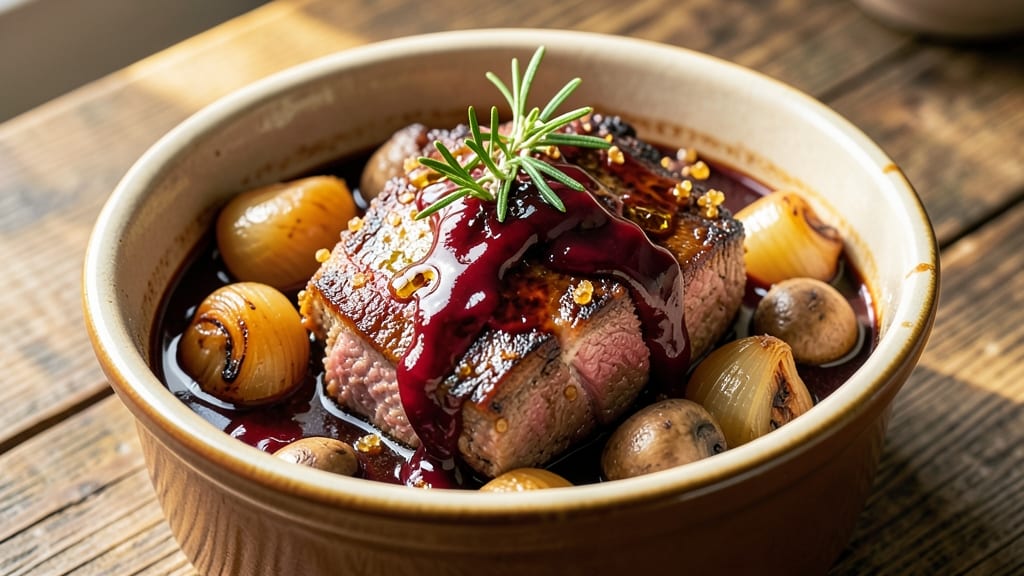 Balsamic Beef Crock Pot Recipe: Slow-Simmered Sweetness With Tender Beef Chunks