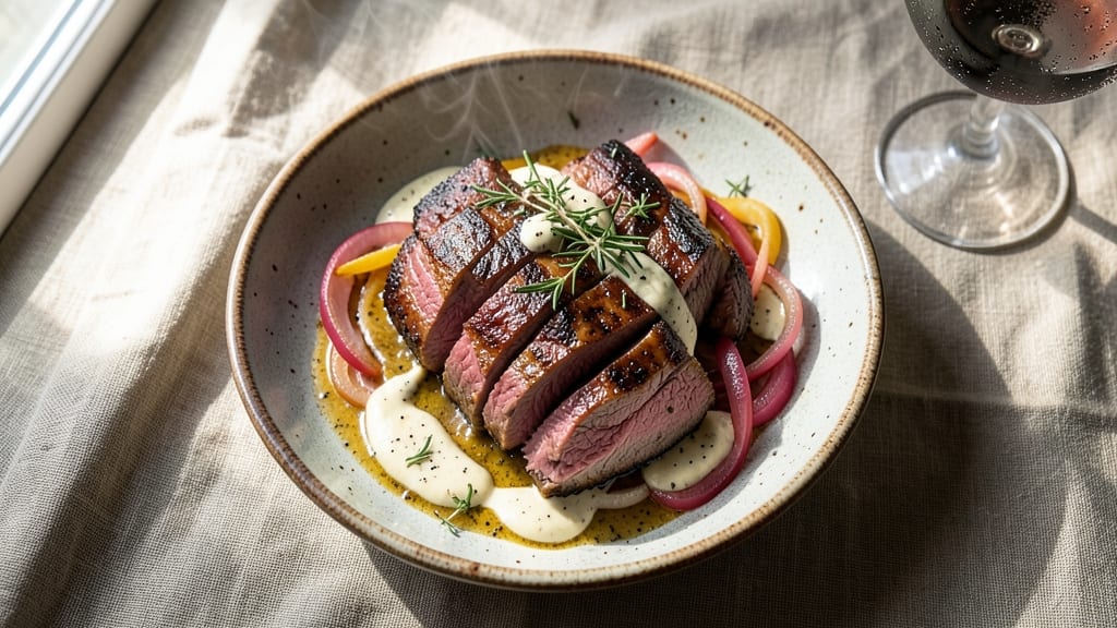 Beef and Mustard Recipe: Deep-Roasted Spice and Velvety Sauce Harmony