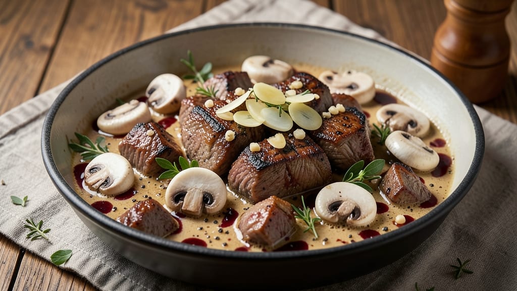 Beef and Mushroom Pressure Cooker Recipe: Ultra-Tender Umami Bomb in 30 Minutes