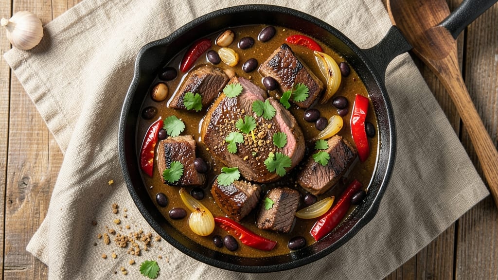 Beef and Black Bean Stew Recipe: Deep-Simmered Spice and Beefy Heartiness