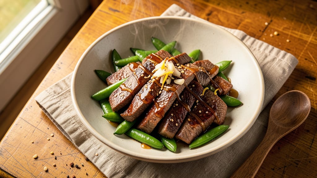 Beef and Sugar Snap Peas Recipe: Sweet-Pea Crunch Meets Savory Beef in One Pot