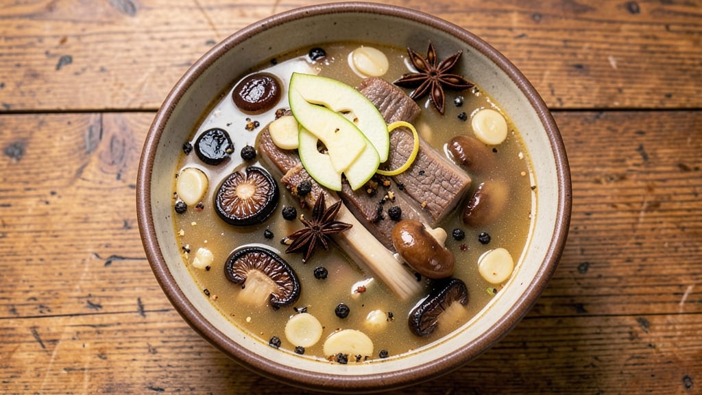 Asian Beef Bone Soup Recipe: Umami-Rich Broth With Silky Noodles