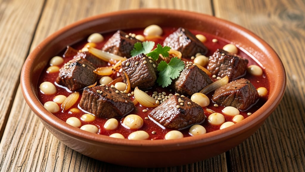 Beef and Garbanzo Bean Recipe: Spiced Stew With Earthy Depth