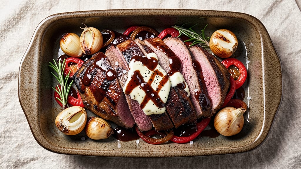A1 Roast Beef Recipe: Smoky Aromatics and Buttery Tenderness