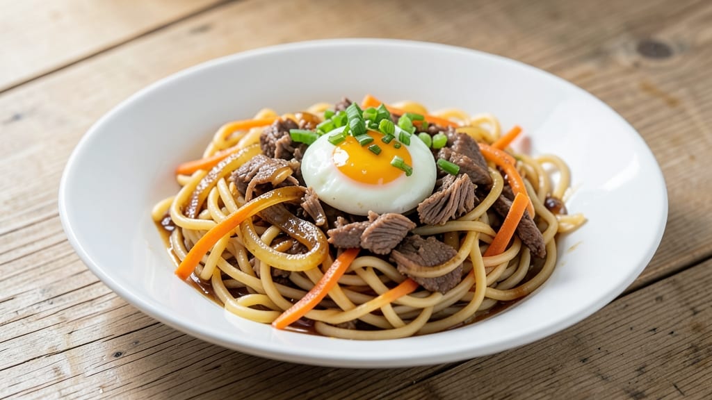 Beef and Noodles Recipe Using Canned Beef: Umami-Packed One-Pan Simplicity