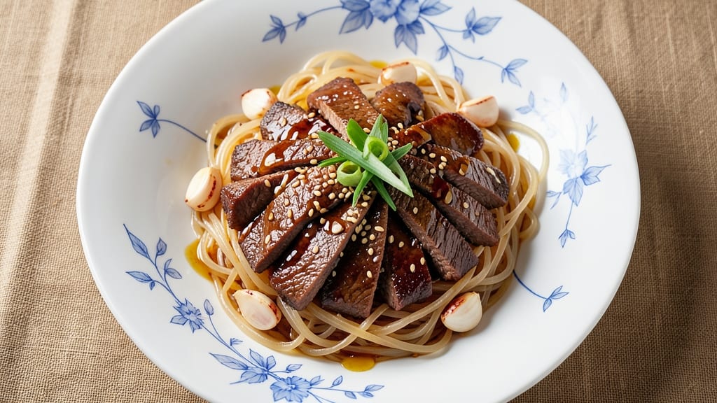 Beef and Glass Noodle Recipe: Wok-Seared Umami with Silky Texture