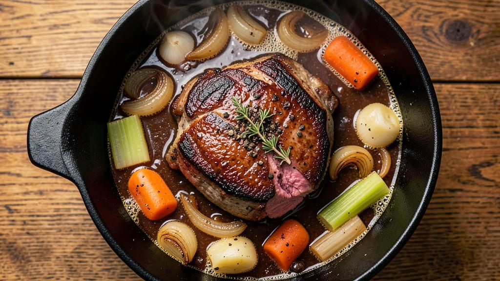Bavarian Beef Stew Recipe: Slow-Simmered Depth With Caramelized Onion Layers