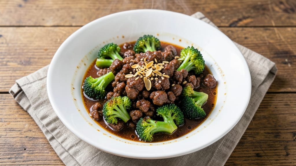 Beef and Broccoli Recipe Using Ground Beef: Savory Stir-Fry With Silky Soy Sauce Glaze