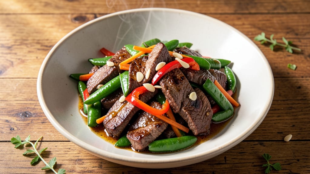 Awesome Beef Stir Fry Recipe: Sizzling Wok Heat With Tender Beef and Crisp Veggies