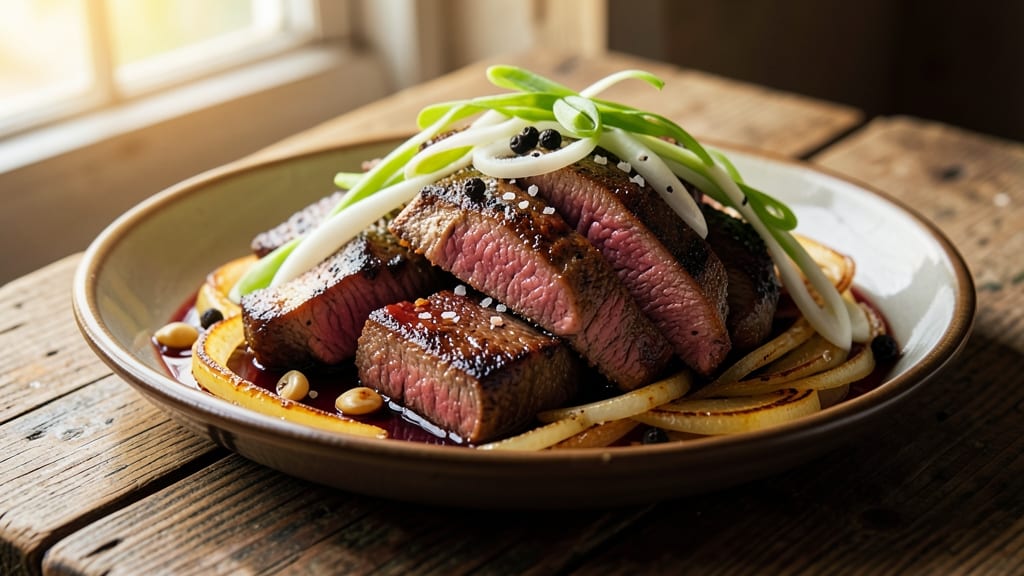 Beef and Spring Onions Recipe: One-Pot Silky Sauce With Caramelized Depth