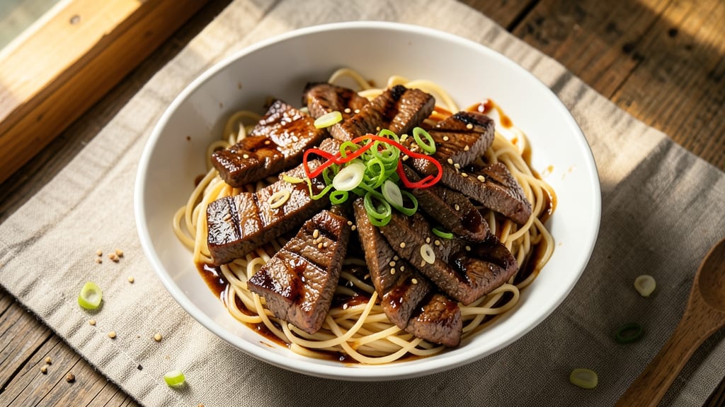 Beef and Frozen Egg Noodles Recipe: One-Pan Umami-Packed Comfort