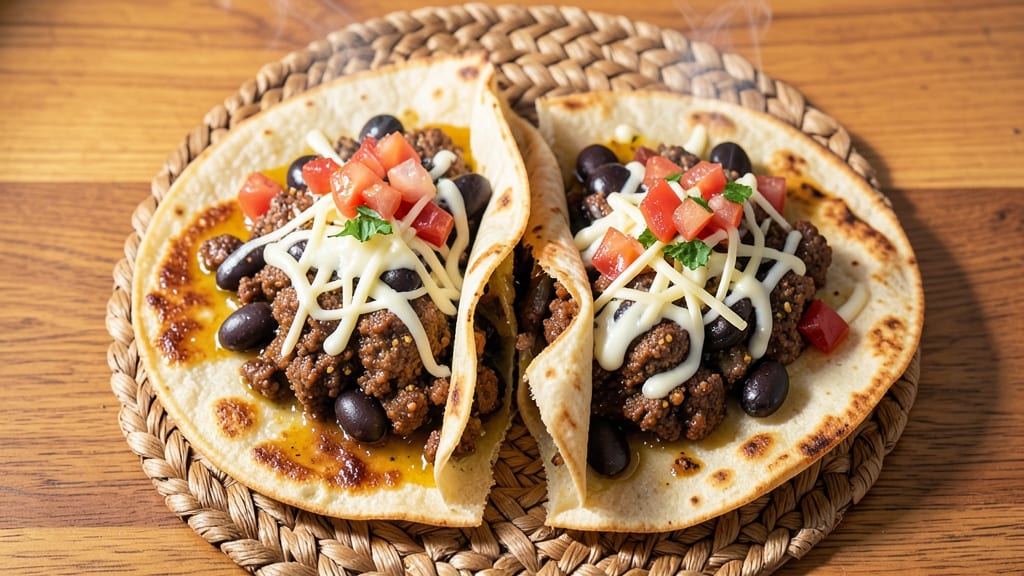 Beef and Bean Quesadillas Recipe: Smoky Cumin Tortilla Crunch With Melty Cheese Layers