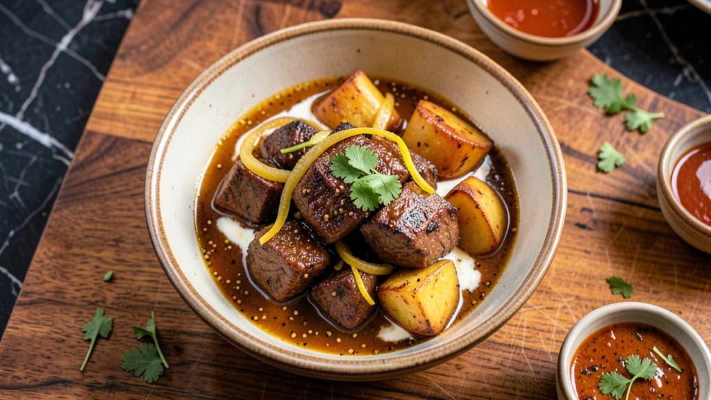 Bangladeshi Beef Recipe: Spiced Yogurt Marinated Stew With Potatoes