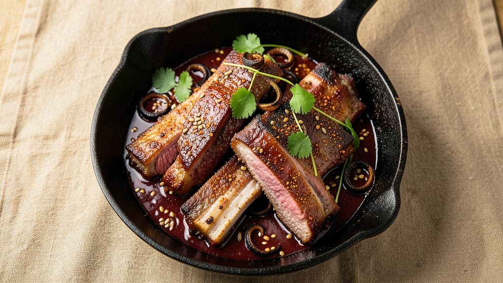 Bandera Beef Ribs Recipe: Smoky Cumin-Spiced Tortilla-Crowned Crunch