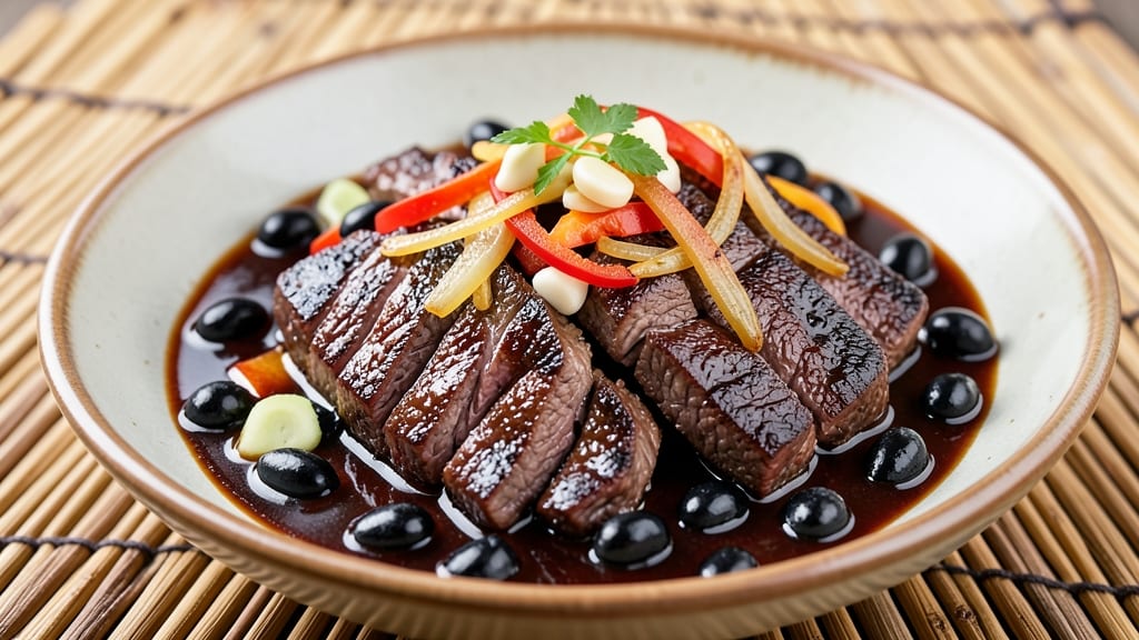Beef and Black Bean Chinese Sauce Recipe: Wok-Seared Umami Bomb With Sweet Peppers